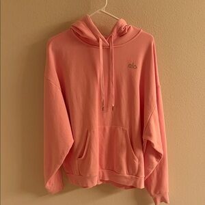 ALO Yoga Accolade Sweet Pink Hoodie